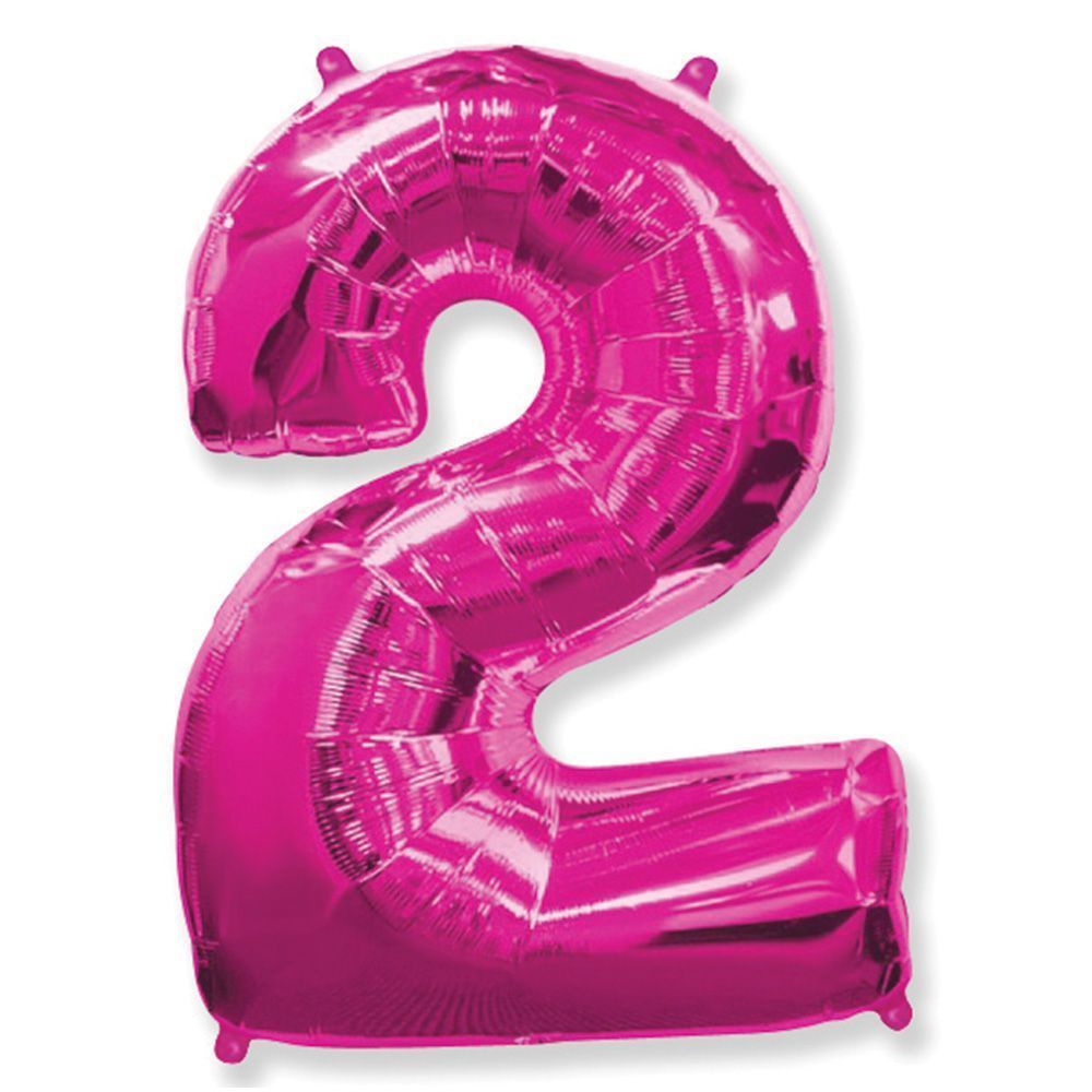 FlexMetal ЦИФРА 2 Fuchsia, 1 шт