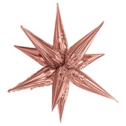 Agura 3D ЗВЕЗДА 26" Составная Rose Gold