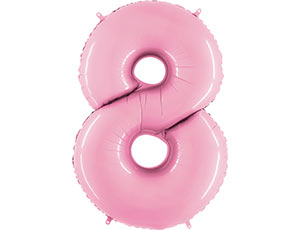 Grabo ЦИФРА 8 40" Пастель Pink, 1 шт