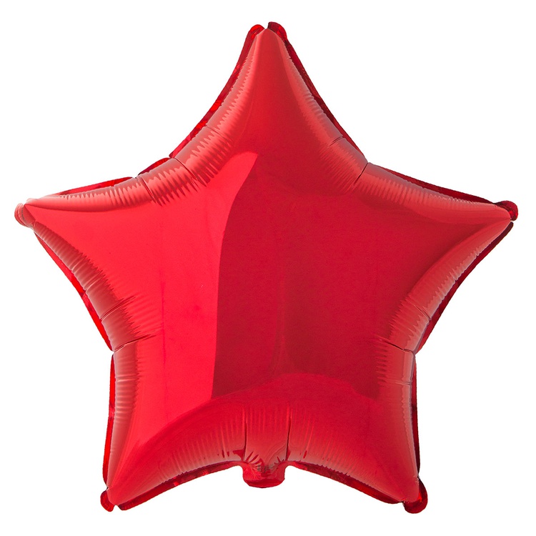 FlexMetal (32" -82см) ЗВЕЗДА Металлик Red, 1 шт
