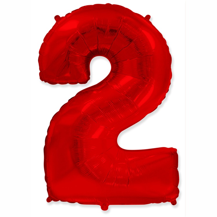 FlexMetal Цифра 2 Red, 1 шт