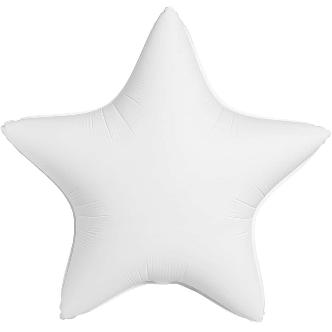 Falali (32" -82см) Звезда, Белый, Матовый, 1 шт/уп.