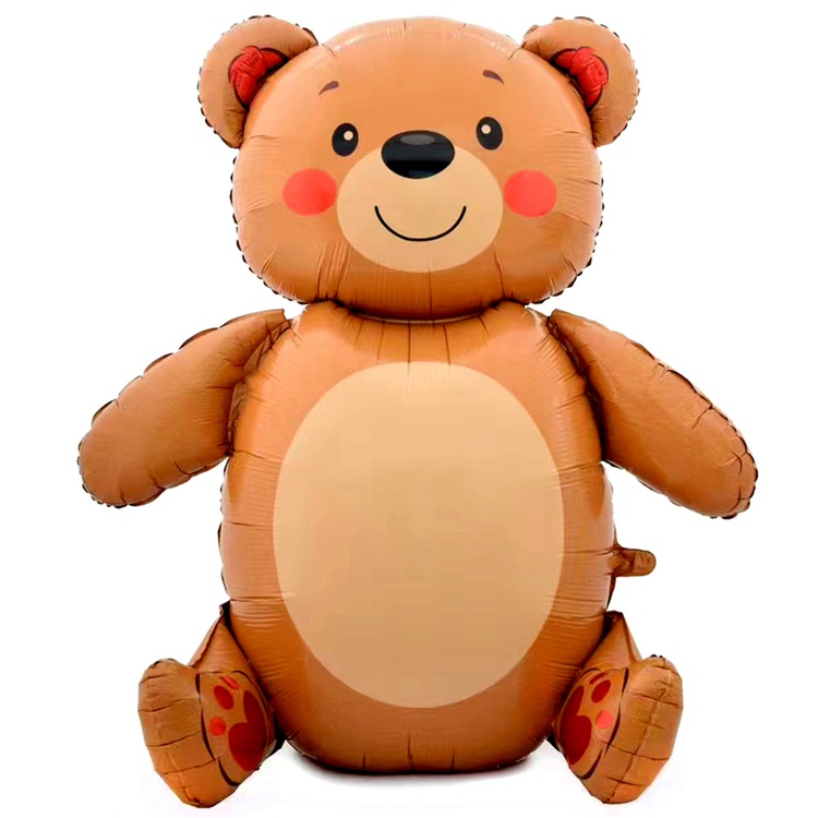 Falali (58''/147 см) 3D Фигура, Сидячий мишка, 1 шт. в уп.