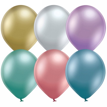 Belbal 14" Хром Glossy ассорти, 50 шт
