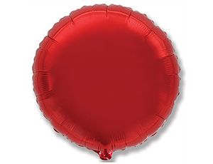 FlexMetal (18" -46см) КРУГ Металлик Red