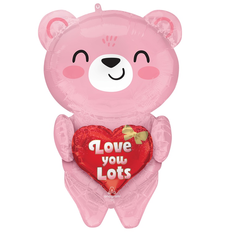 Anagram ФИГУРА/Q05 LOVEYOU Мишка с сердцем роз