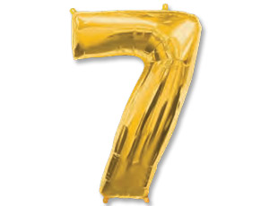 FlexMetal ЦИФРА 7 Gold, 1 шт