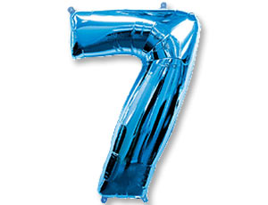 FlexMetal ЦИФРА 7 Blue, 1 шт