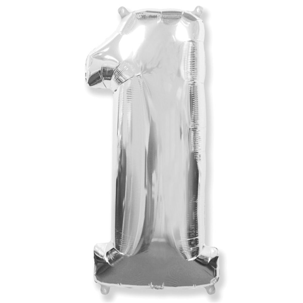 FlexMetal ЦИФРА 1 Silver, 1 шт