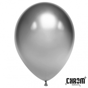 Дон баллон (12''/30 см) Серебро, хром, 50 шт.