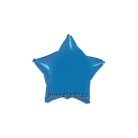 FlexMetal (4" -10см) ЗВЕЗДА Металлик Blue, 5 шт/уп