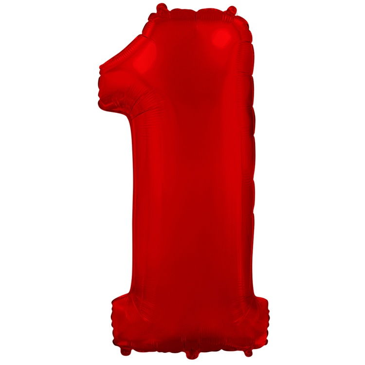 FlexMetal Цифра 1 Red, 1 шт