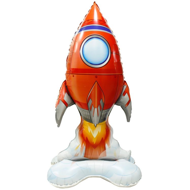 К ФИГУРА AIR Ракета красная, 1 шт
