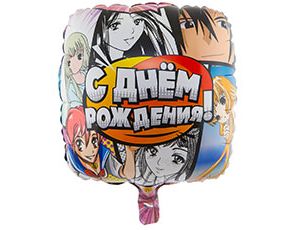 К 18" РУС ДР Аниме, 1 шт