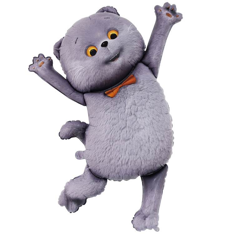 К ФИГУРА (32" -82см) Кот Басик. 1 шт/уп