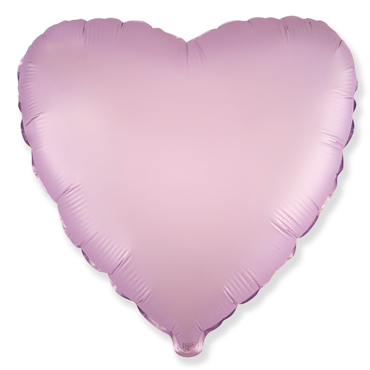 FlexMetal (18" -46см) СЕРДЦЕ Сатин Lilac