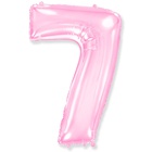 FlexMetal ЦИФРА 7 40" Pink, 1 шт