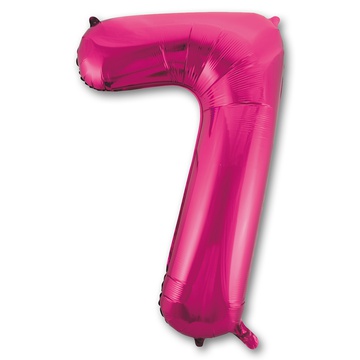 Китай ЦИФРА 7 40" Fuchsia, 1 шт