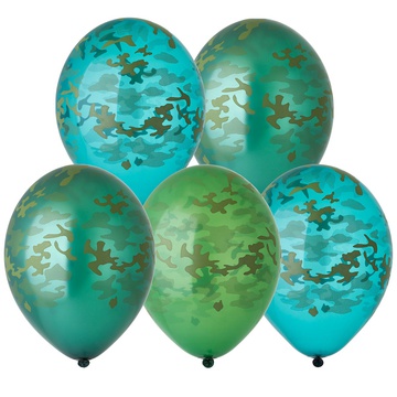 Belbal Шелк ассор 14" Камуфляж, 25 шт