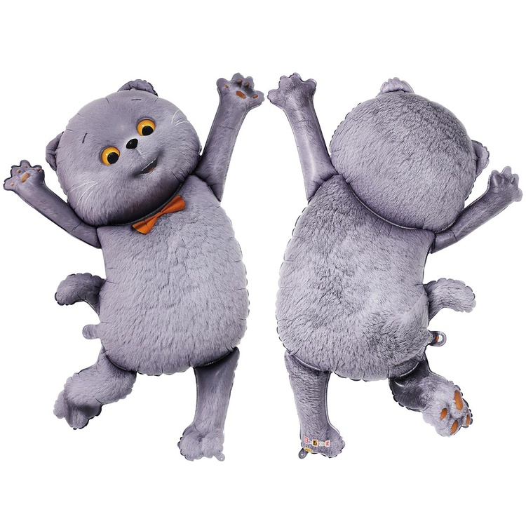 К ФИГУРА (32" -82см) Кот Басик. 1 шт/уп