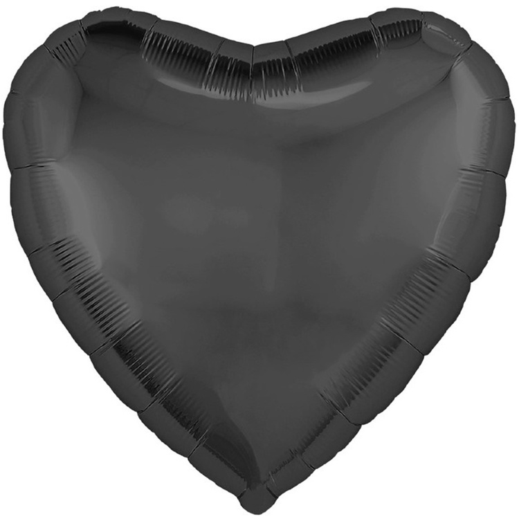 Agura (36" -92см) Сердце, Графит, 1 шт/уп
