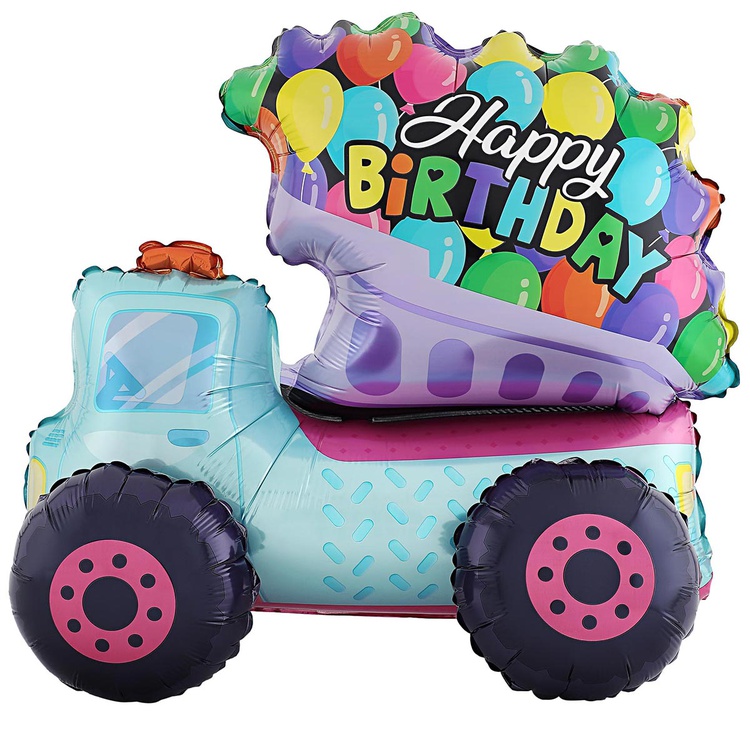 К ФИГУРА (22" -56см) AIR HB Грузовик с шариками, 1 шт/уп