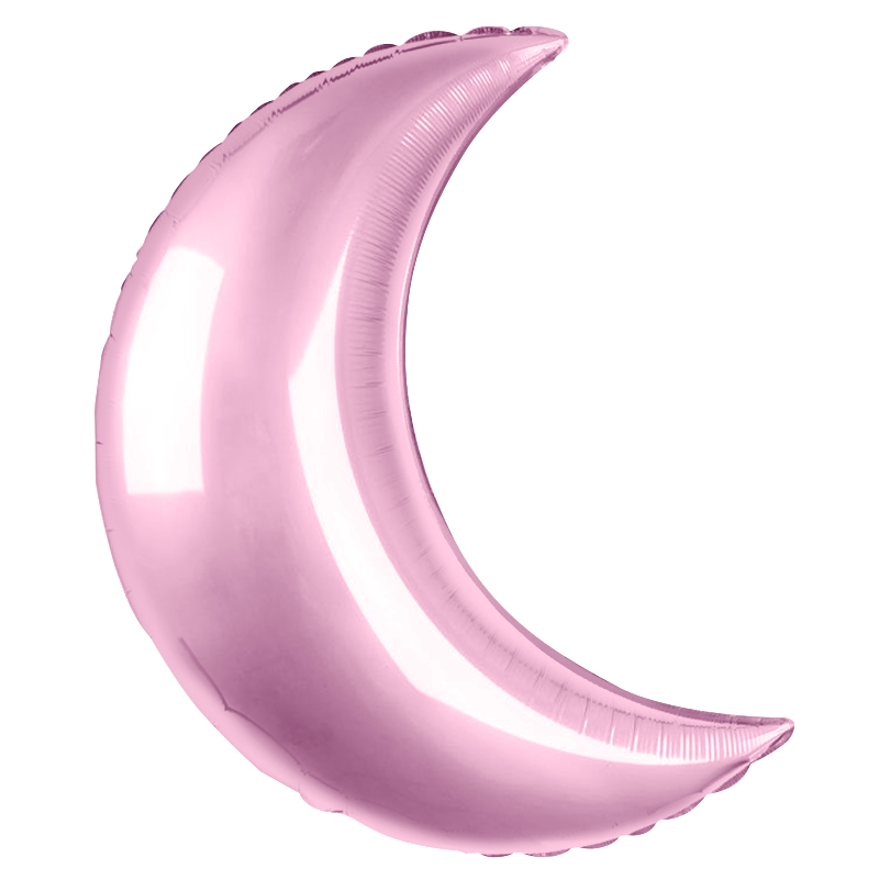 FlexMetal (36" -92см) Месяц Пастель Pink, 1 шт