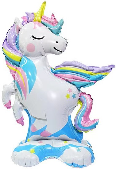 Falali 3D (25''/64 см) Фигура на подставке, Нежный единорог, 1 шт/уп.