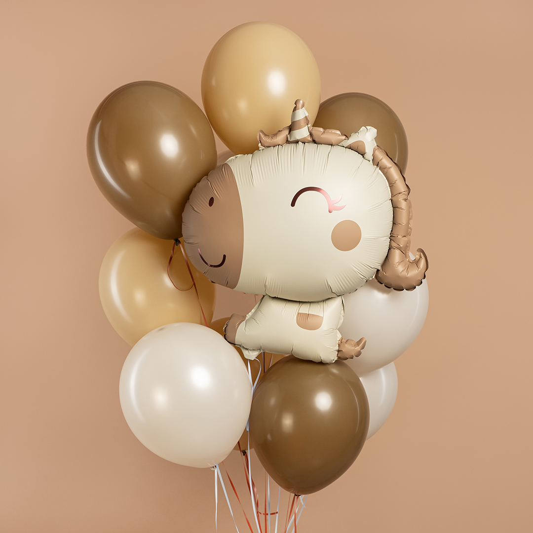Falali (31" -79см) Милый единорог, Бежевый, Сатин, 1 шт