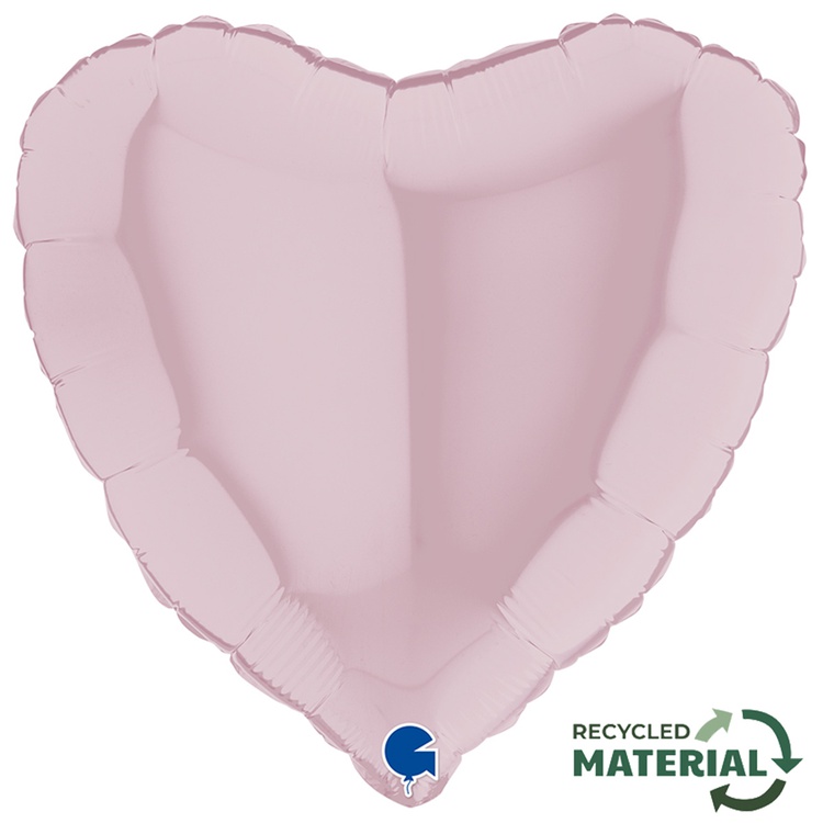 Grabo (18" -46см) СЕРДЦЕ Пастель Pink