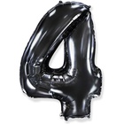 FlexMetal ЦИФРА 4 40" Black, 1 шт