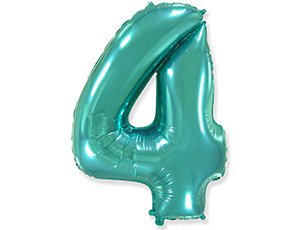 FlexMetal ЦИФРА 4 Tiffany, 1 шт