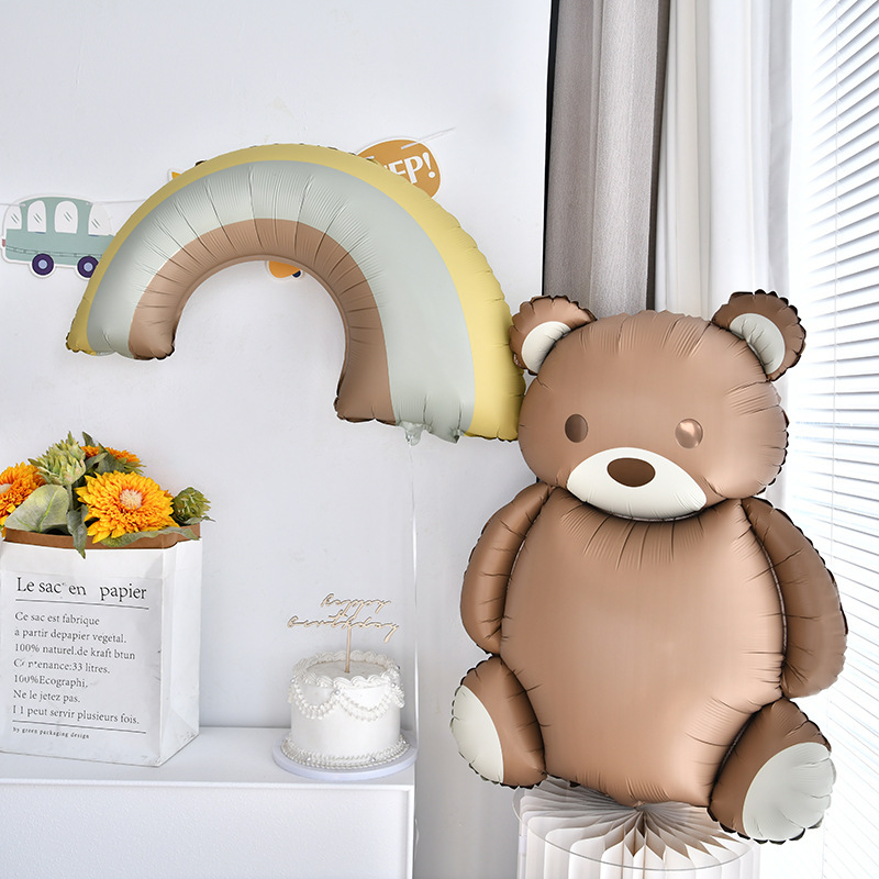 Falali (35" -90см) Мишка, Сатин, 1 шт/уп.