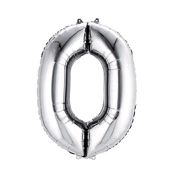 FlexMetal ЦИФРА 0 Silver, 1 шт