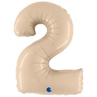 Grabo ЦИФРА 2 40" Сатин Cream, 1 шт