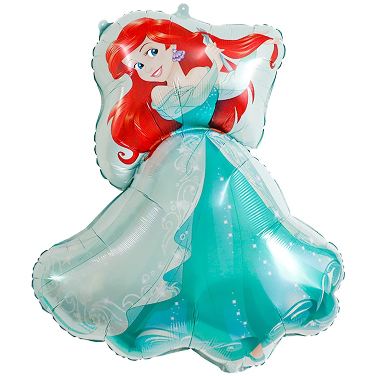 К ФИГУРА (35" -90см) Русалочка Ариэль, 1 шт/уп