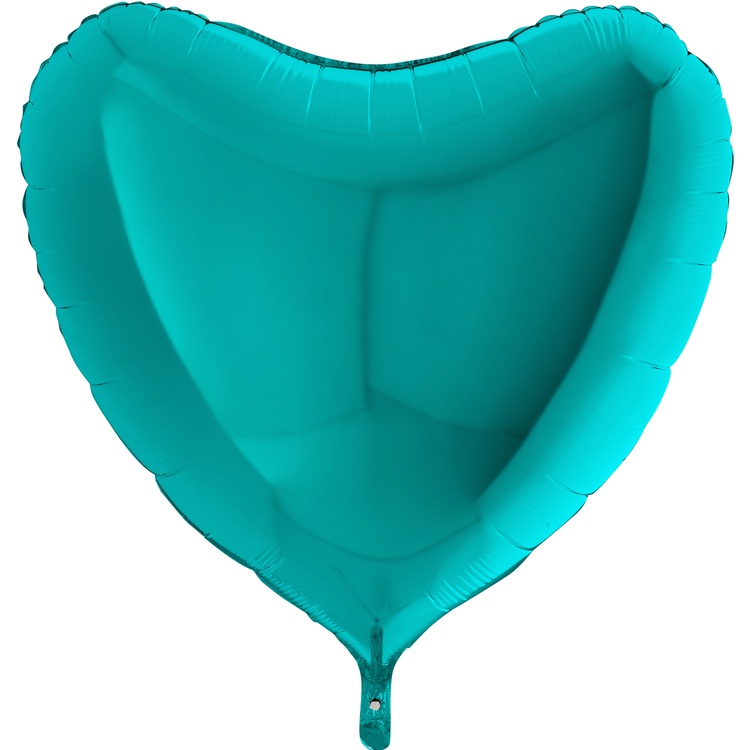 Grabo (36" -92см) СЕРДЦЕ  Металлик Tiffany, 1 шт