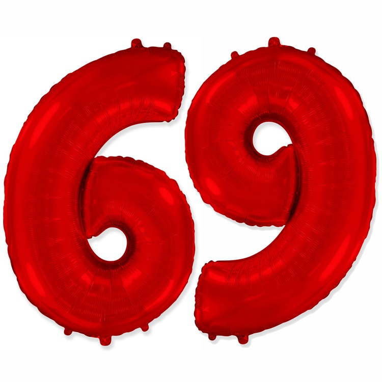 FlexMetal Цифра 6 Red, 1 шт