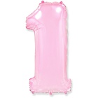 FlexMetal ЦИФРА 1 40" Pink, 1 шт