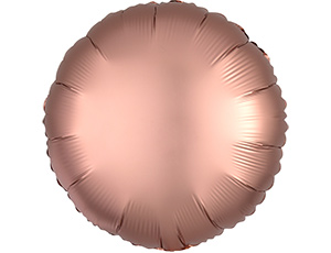 Anagram (18" -46см) КРУГ  Сатин Rose Copper