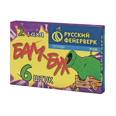 Петарда «Бам-бух» 6 шт/уп