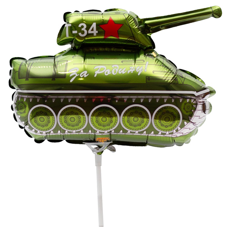 FlexMetal (12" -30см) м/ф Танк Т-34, 5 шт/уп