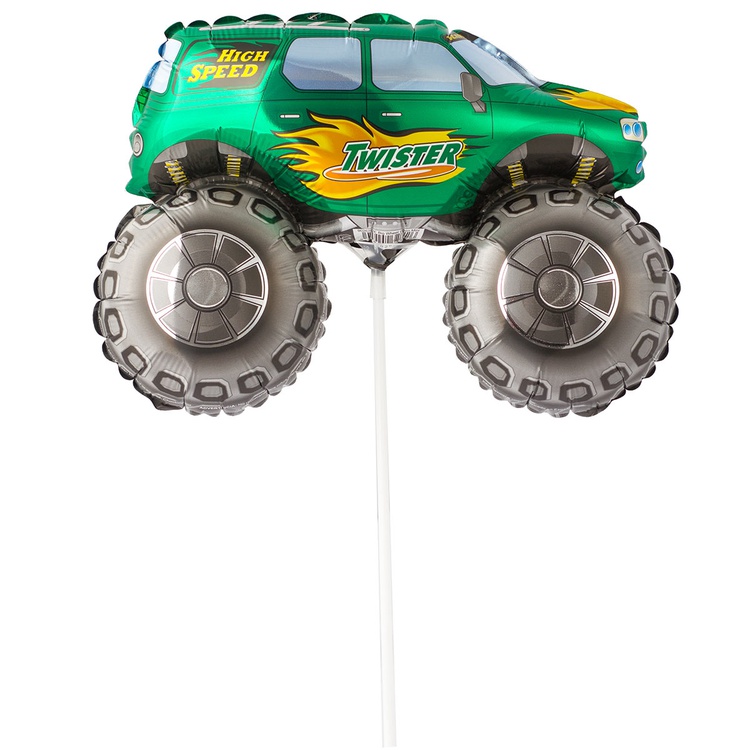 FlexMetal (14" -36см) м/ф Внедорожник зеленый, 5 шт/уп